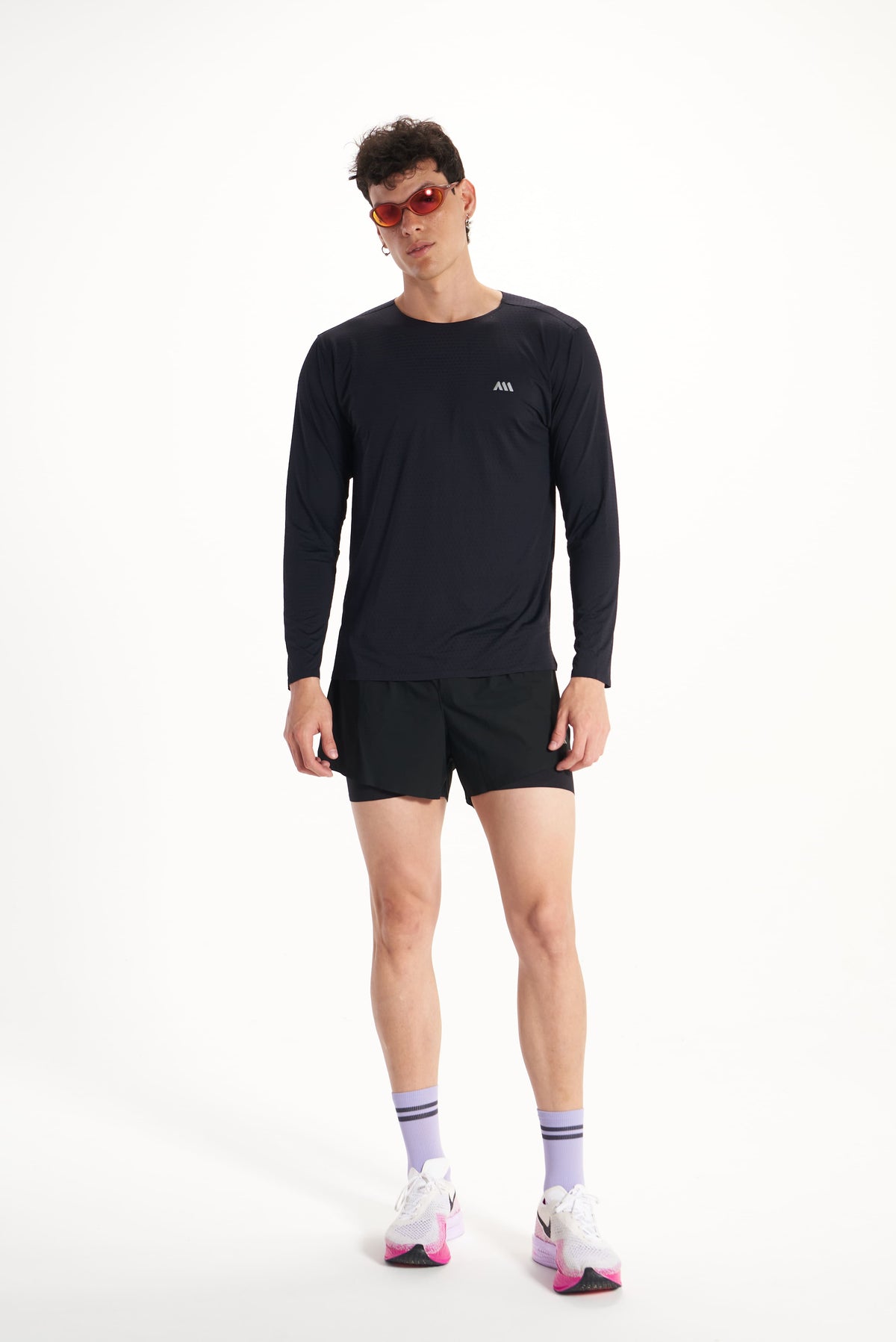 HYPER SPEED LONG TEE NEGRO