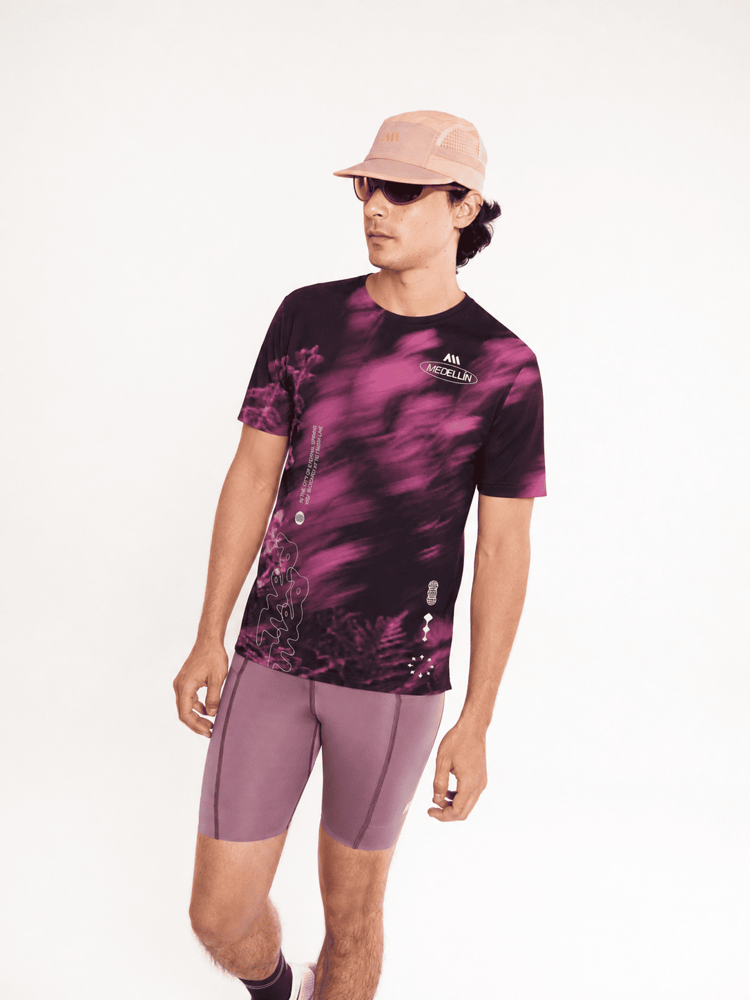 HYPER SPEED TEE HOMBRE NEGRA | MARATON MEDELLIN 2026