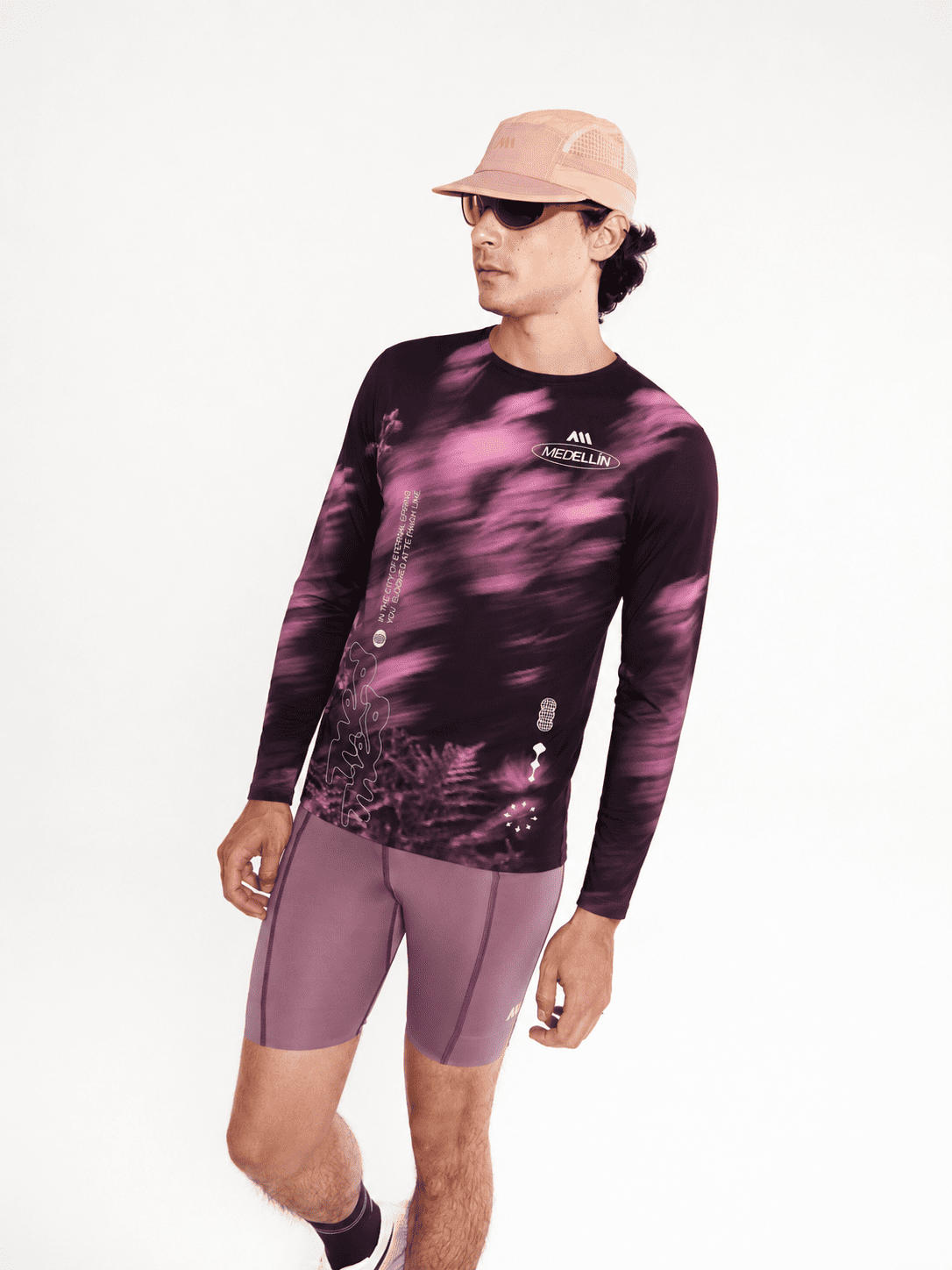 HYPER SPEED LONG TEE HOMBRE NEGRO | MARATON MEDELLIN 2026