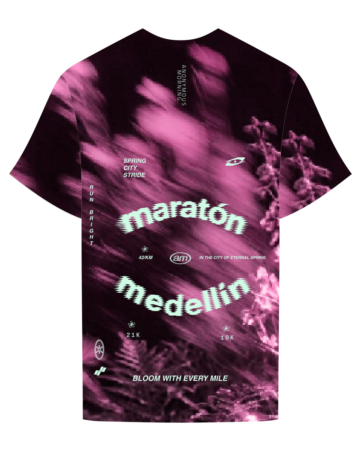 HYPER SPEED TEE MUJER NEGRA | MARATON MEDELLIN 2026