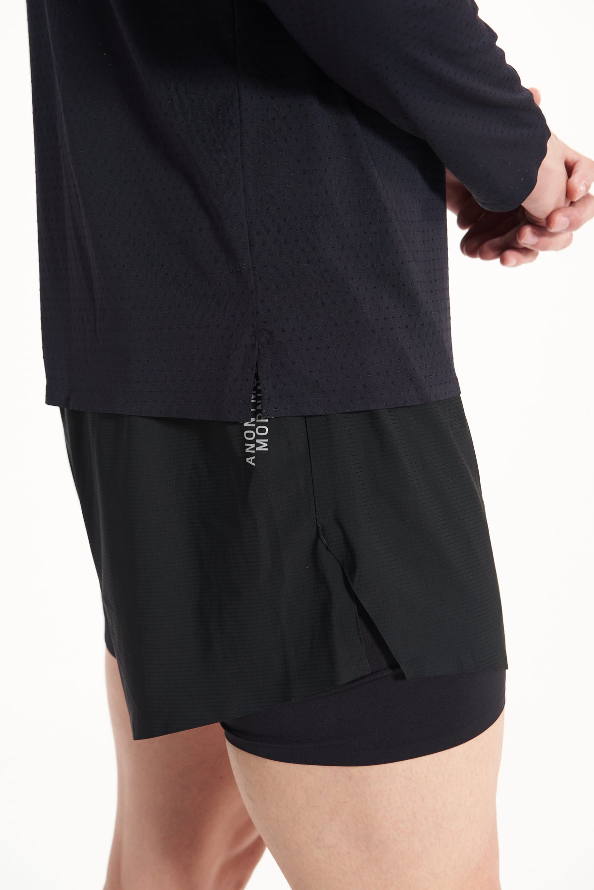 HYPER SPEED LONG TEE NEGRO