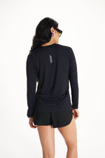 HYPER SPEED LONG TEE NEGRO