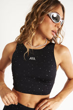 RACE CROP TOP STARS