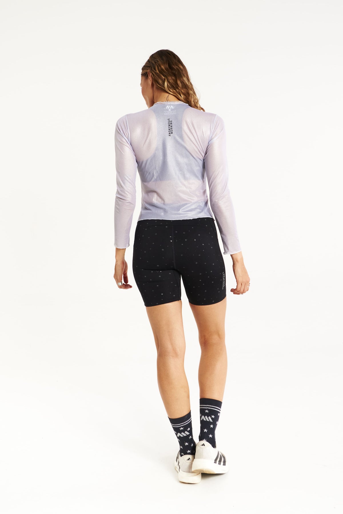 PERFORMANCE LONG SLEEVE MESH SHINE