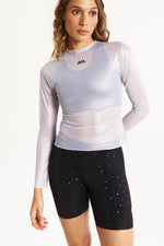 PERFORMANCE LONG SLEEVE MESH SHINE