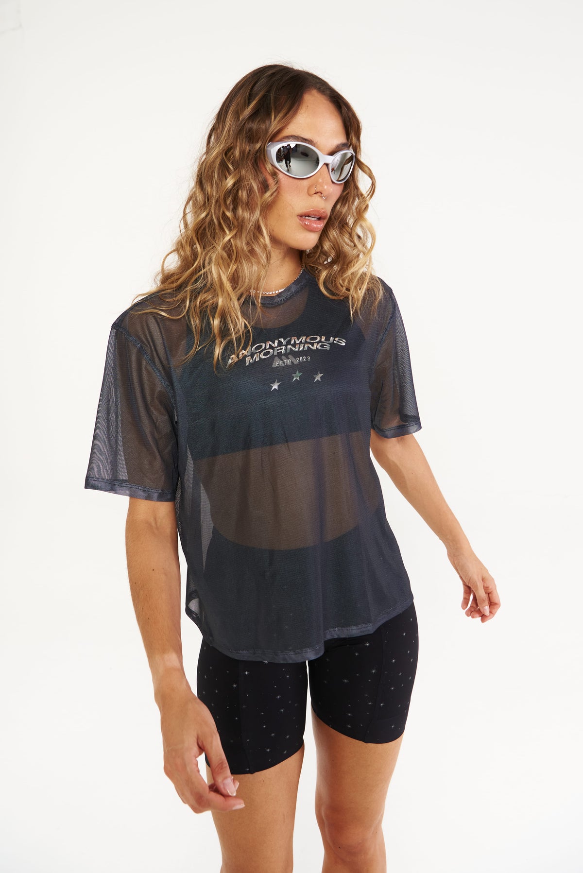 PERFORMANCE TEE MESH SHINE