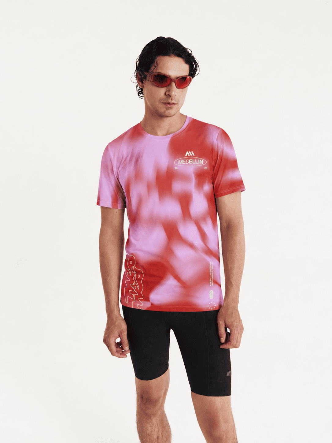 HYPER SPEED TEE HOMBRE ROJA | MARATON MEDELLIN 2026