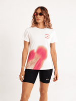 HYPER SPEED TEE MUJER BLANCA | MARATON MEDELLIN 2026