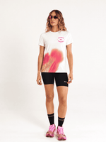 HYPER SPEED TEE MUJER BLANCA | MARATON MEDELLIN 2026