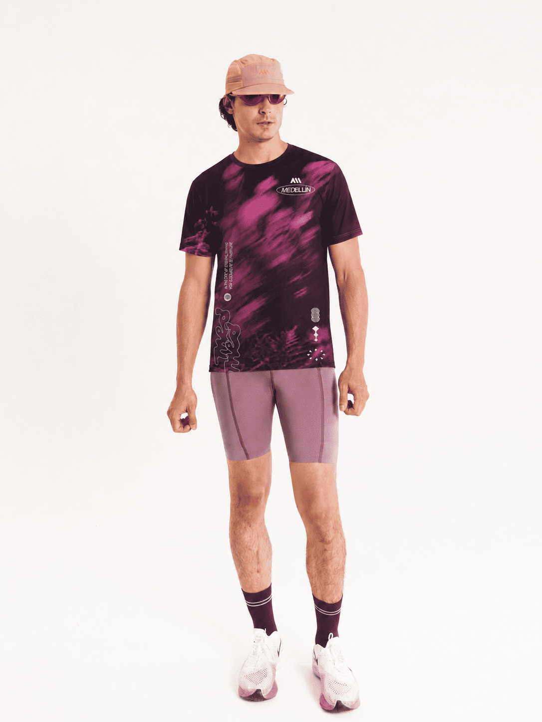 HYPER SPEED TEE HOMBRE NEGRA | MARATON MEDELLIN 2026