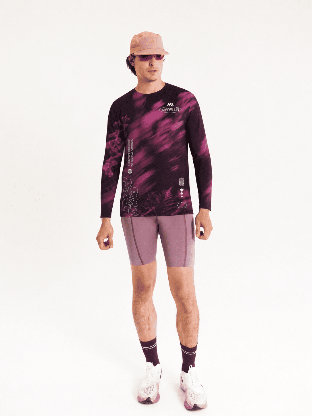 HYPER SPEED LONG TEE HOMBRE NEGRO | MARATON MEDELLIN 2026