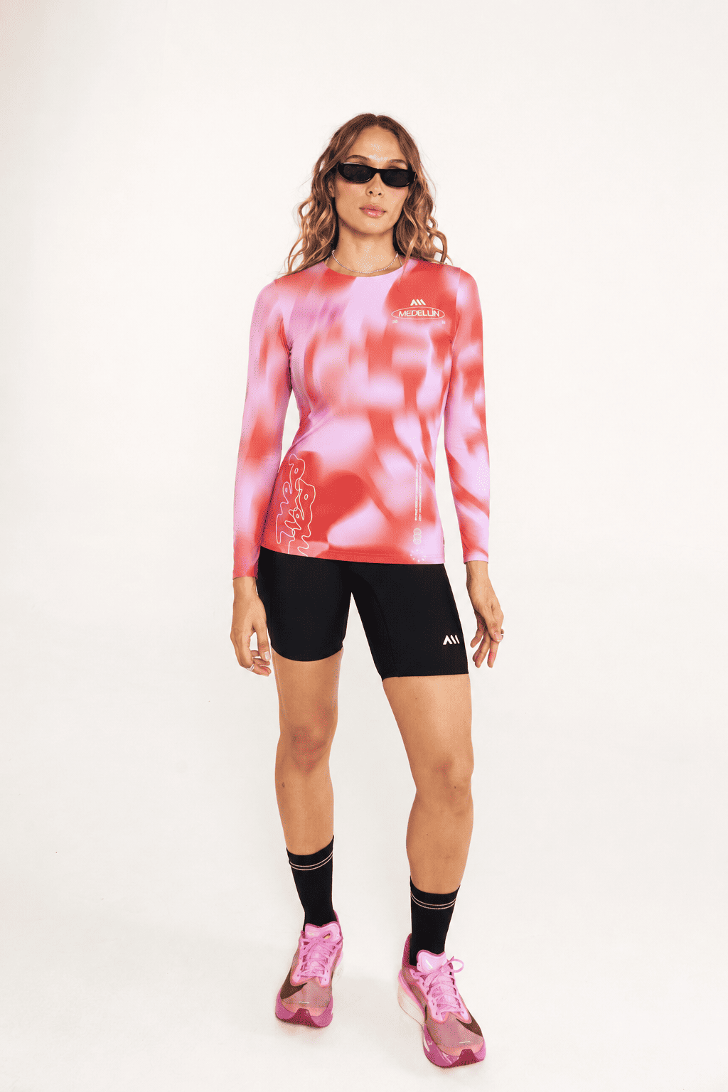 HYPER SPEED LONG TEE MUJER ROJO | MARATON MEDELLIN 2026