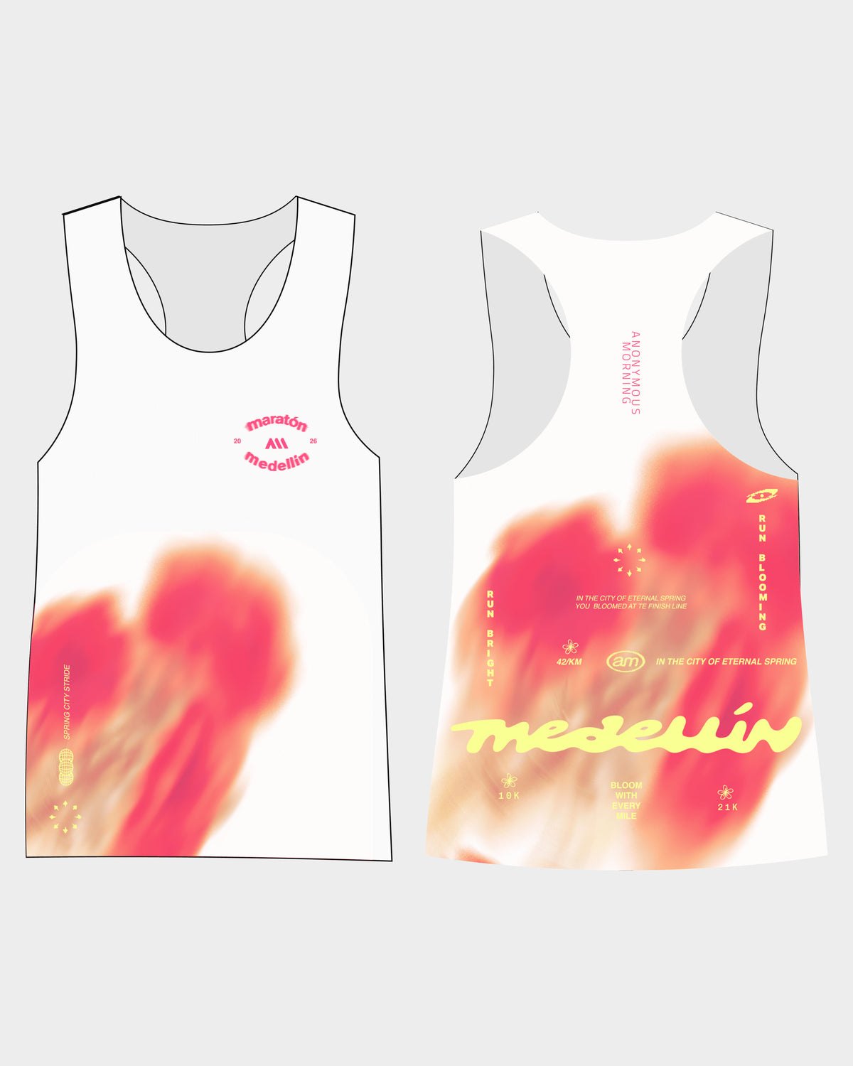 SPEED VEST MUJER BLANCA | MARATON MEDELLIN 2026