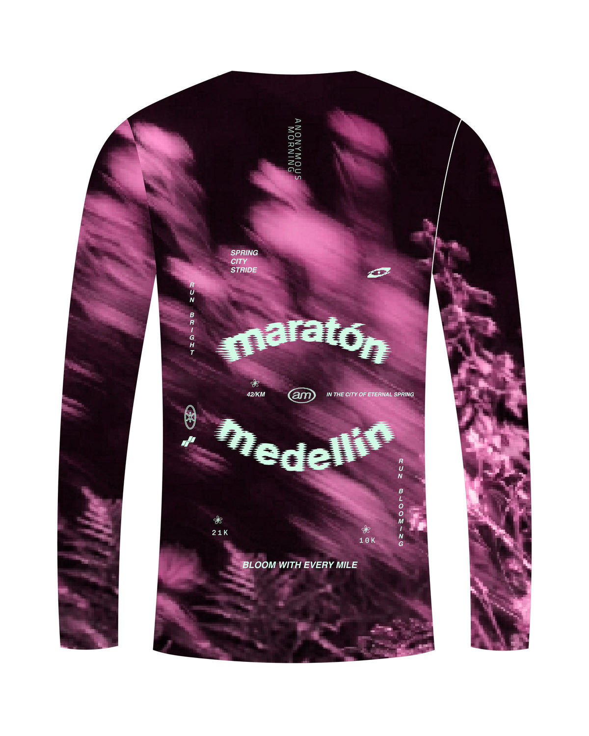 HYPER SPEED LONG TEE MUJER NEGRO | MARATON MEDELLIN 2026