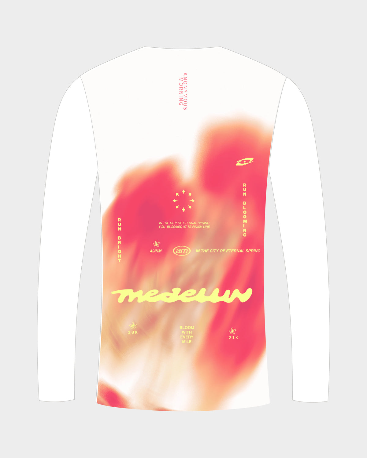 HYPER SPEED LONG TEE MUJER BLANCO | MARATON MEDELLIN 2026