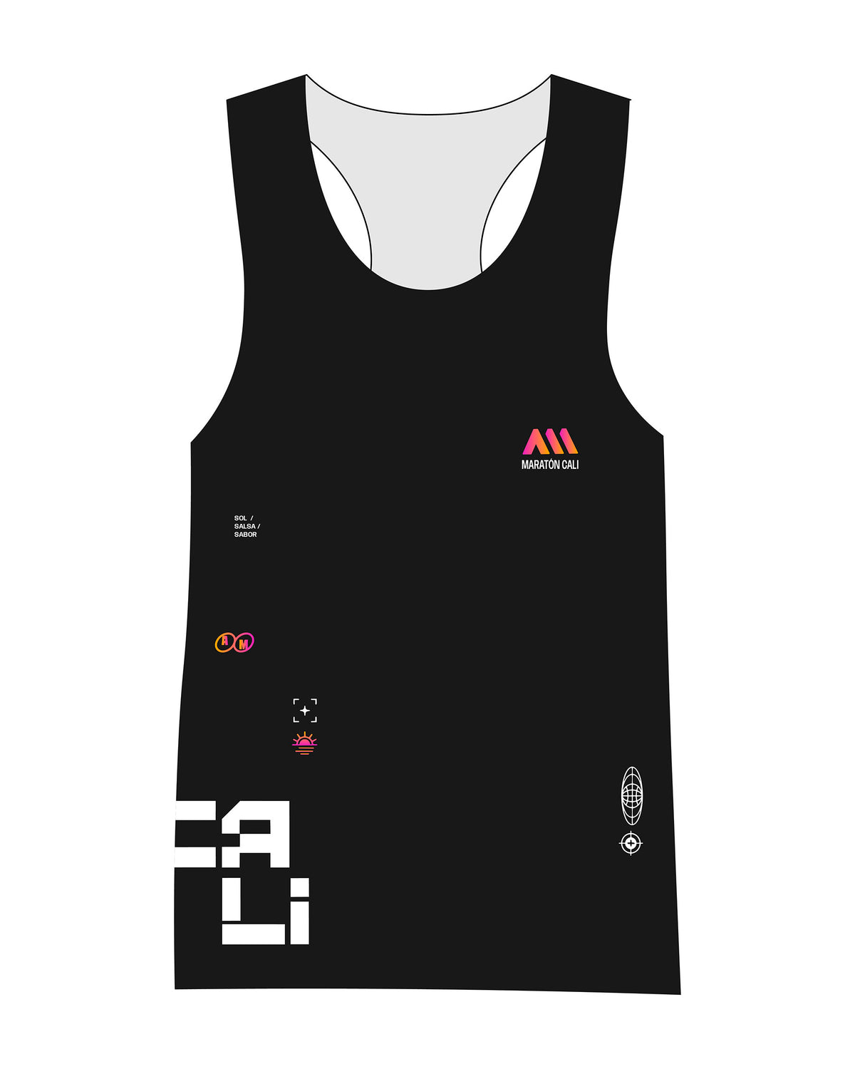 SPEED VEST CALI NEGRA MUJER